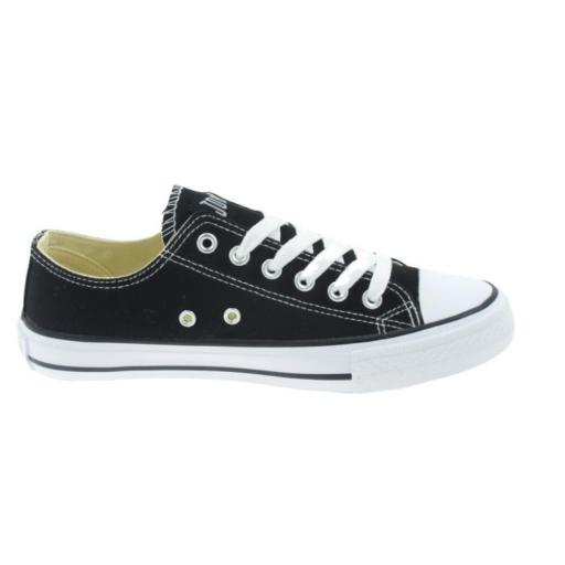 ZAPATILLAS CASUAL LONA JOHN SMITH SUMMER. Negro