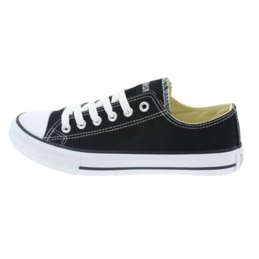 ZAPATILLAS CASUAL LONA JOHN SMITH SUMMER. Negro [1]