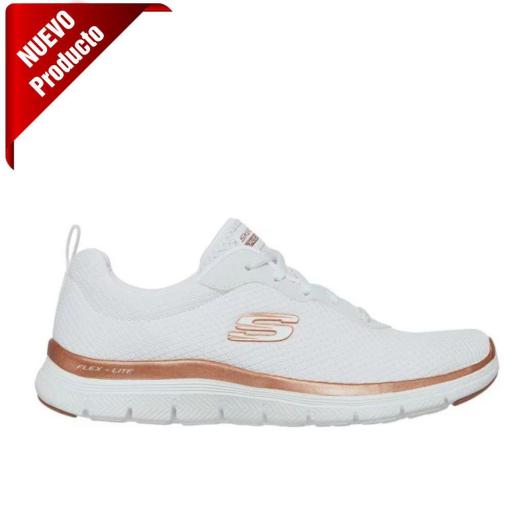 Zapatillas SKECHERS GRACEFUL GET CONNECTED. 12615 WTRG White/gold 