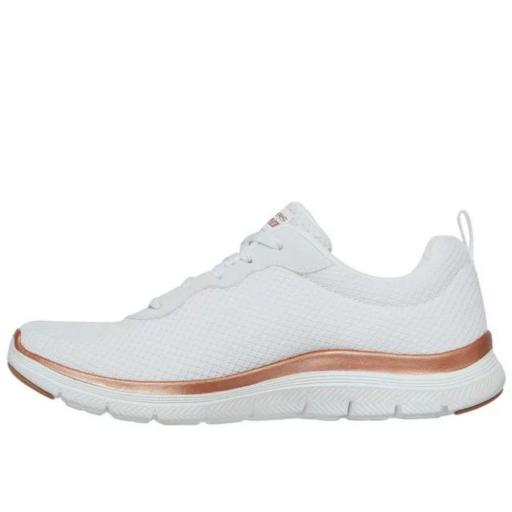 Zapatillas SKECHERS GRACEFUL GET CONNECTED. 12615 WTRG White/gold  [3]