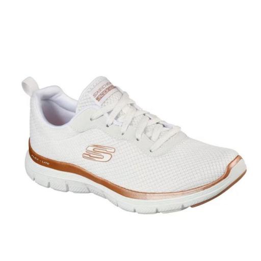 Zapatillas SKECHERS GRACEFUL GET CONNECTED. 12615 WTRG White/gold  [2]