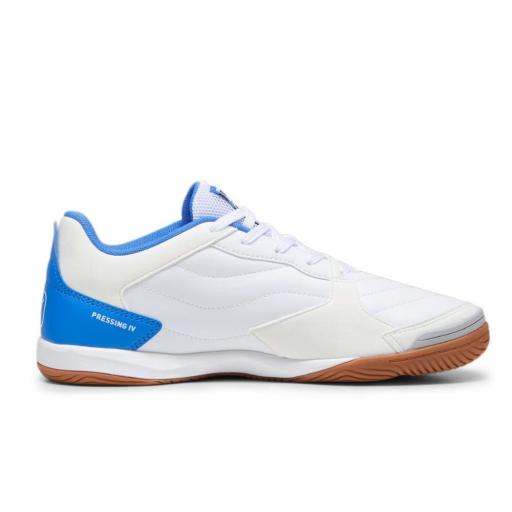 ZAPATILLAS FÚTBOL SALA ADULTO PUMA PRESSING IV. Blanco/azul 107419 05 [1]