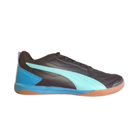 ZAPATILLAS FÚTBOL SALA ADULTO PUMA PRESSING IV. Negro/azul 107419 11