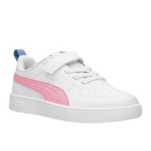 ZAPATILLAS NIÑO PUMA RICKIE AC+PS. White-Pink 385836 28 [2]