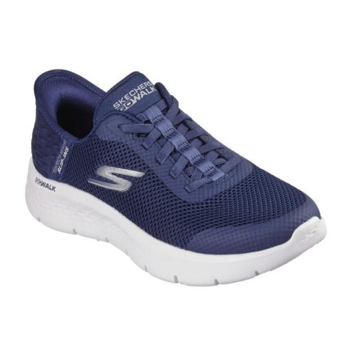 ZAPATILLAS SKECHERS GO WALK FLEX-GRAND ENTRY. Navy-white 124836/NVW [2]