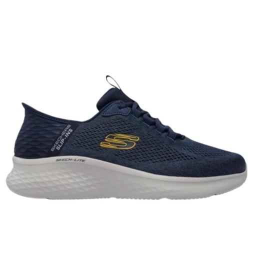 ZAPATILLAS SKECHERS SKECH-LITE PRO-PRIMABASE. Navy-Yellow 232466/NVYL