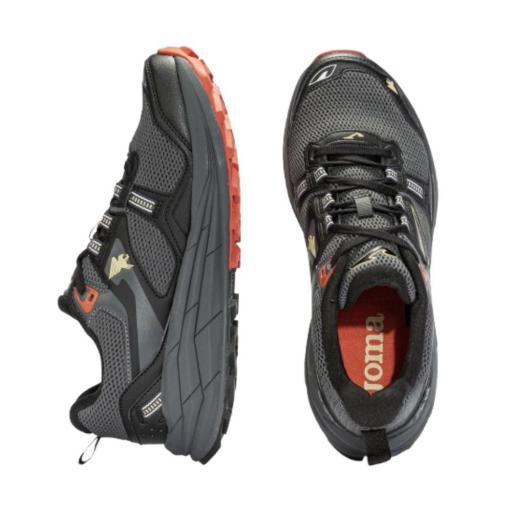 ZAPATILLAS TRAIL JOMA SHOCK MEN 2422. Black Red [3]