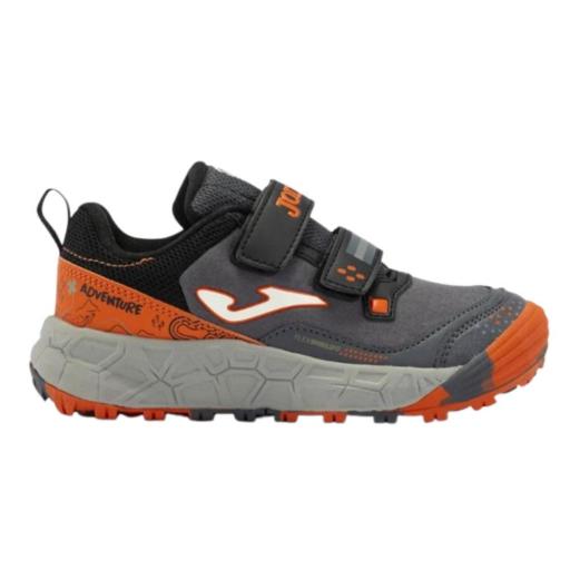 ZAPATILLAS TRAIL NIÑO JOMA ADVENTURE JR 2422. Black-red