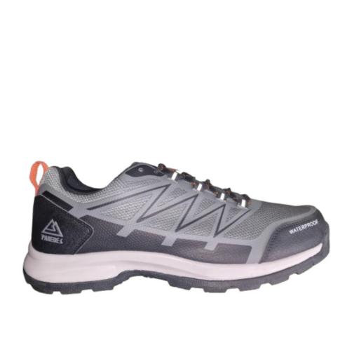 ZAPATILLAS TREKKING HOMBRE PAREDES VELEFIQUE. GRIS 