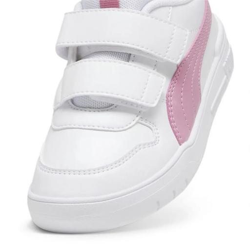 Zapatillas Deporte PUMA MULTIFLEX SL V PS. White-mauved. 380740 27 [2]