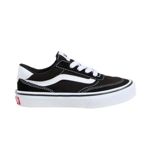 Zapatillas Niño VANS Brooklyn Ls. VN000D82BA21. Suede Black/white