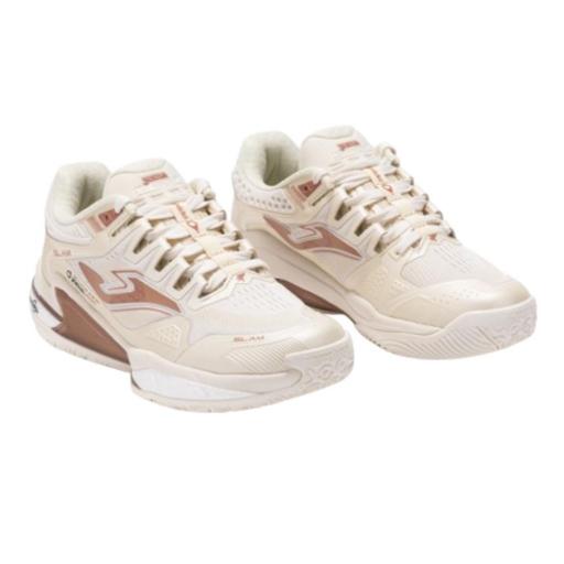 Zapatillas Pádel Mujer JOMA SLAM LADY 2423. Beige [1]