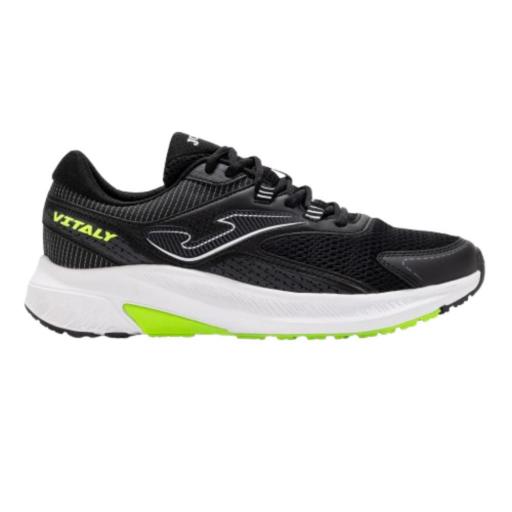 Zapatillas Running  JOMA VITALY MEN 2501. Black Lime