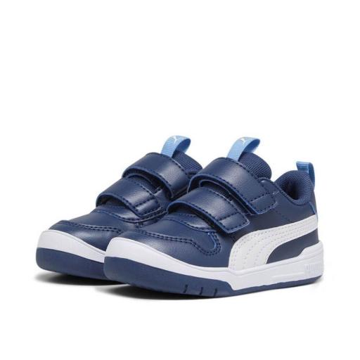  Zapatillas moda niño PUMA MULTIFLEX SL V Inf. Blue-white. 380741 18 [2]