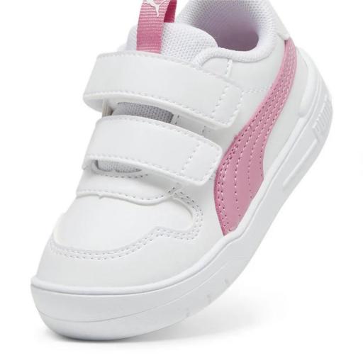  Zapatillas moda niña PUMA MULTIFLEX SL V Inf. White-pink. 380741 27 [3]