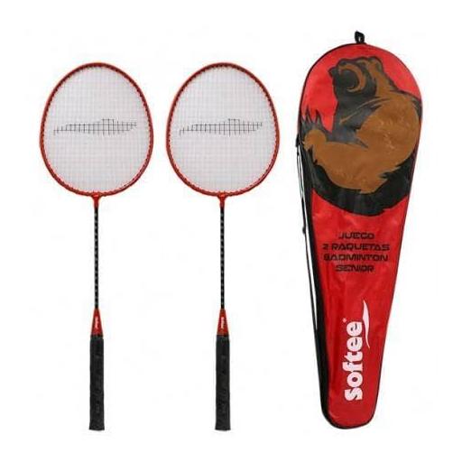 juego de dos raquetas badminton senior