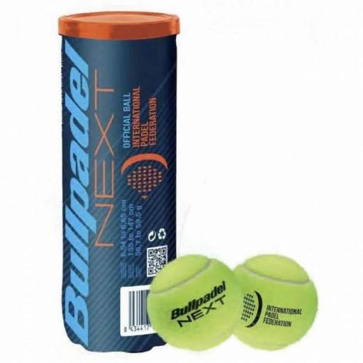 BOTE 3 PELOTAS DE PÁDEL BULLPADEL FIP NEXT [0]