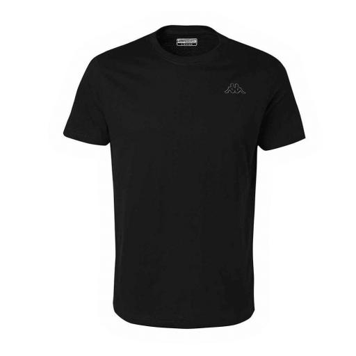 Camiseta Hombre KAPPA CAFERS SLIM. 304J150 Black [1]