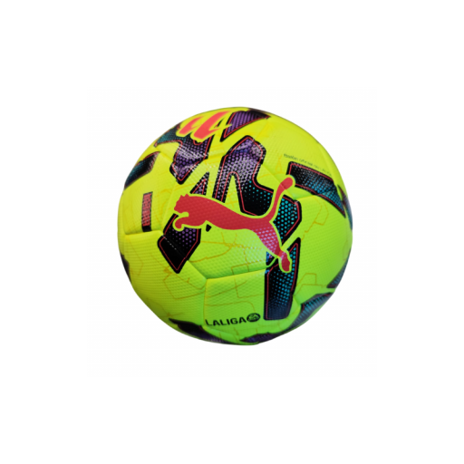 Balón de Futbol LaLiga Invierno Puma Orbita Temporada 25/26 Amarillo Fluorescente 084633 02