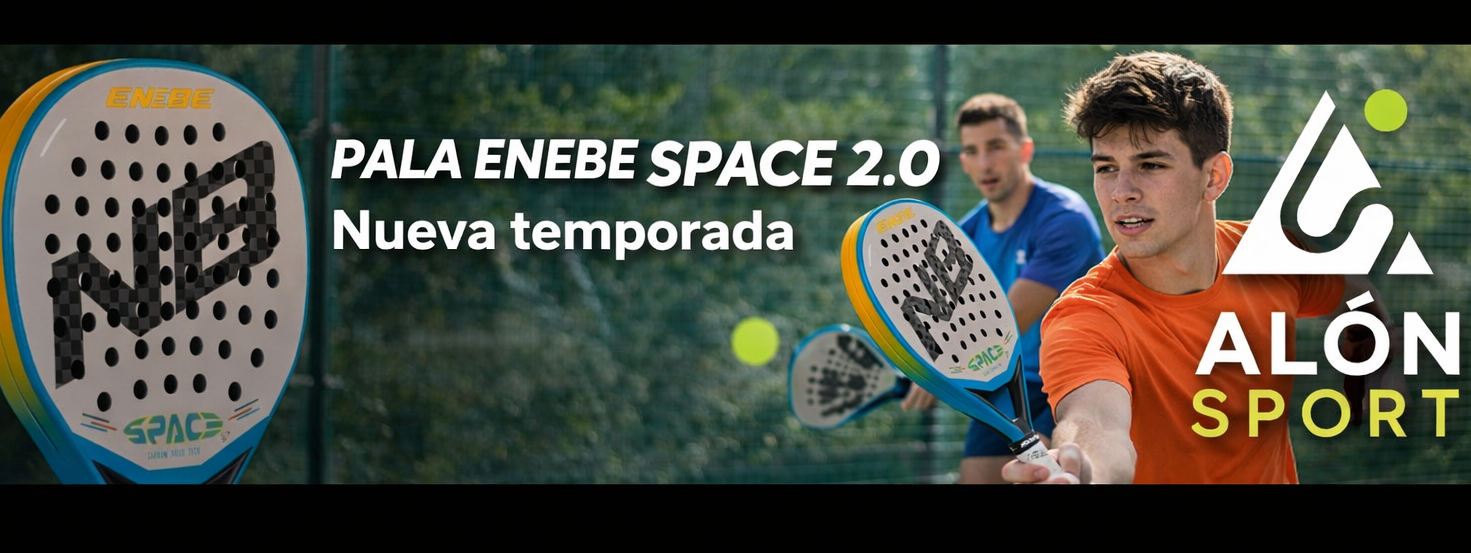 Nueva temporada en ALONSPORT: Pala de Pádel ENEBE SPACE 2.0 26