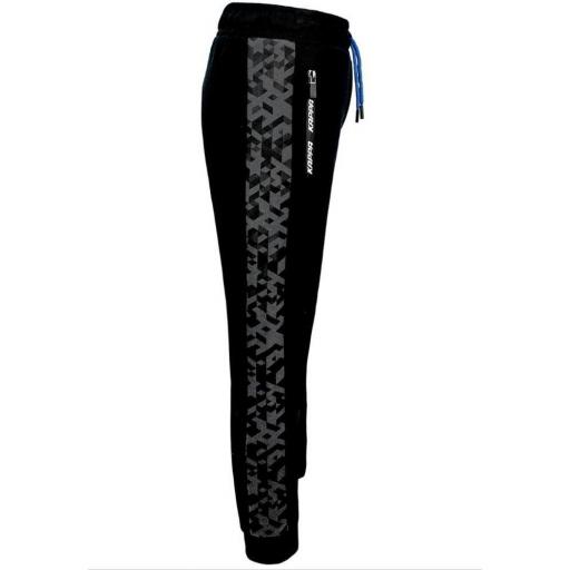 Pantalones Largos Chándal Niño Kappa Keny. 31124QW Black-blue [1]