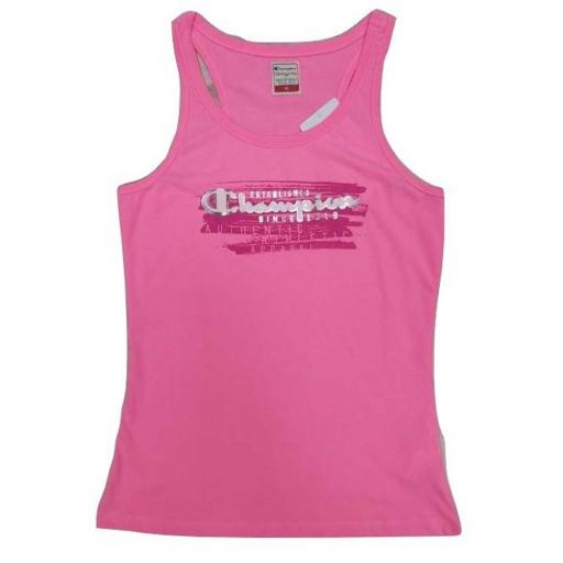 Camiseta de Tirantes Mujer Champion Customfit. Rosa 108707
