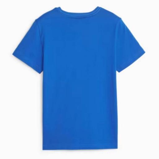 Camiseta Niño PUMA ESS+ 2 Col Logo Tee. Azul 586985 48 [3]