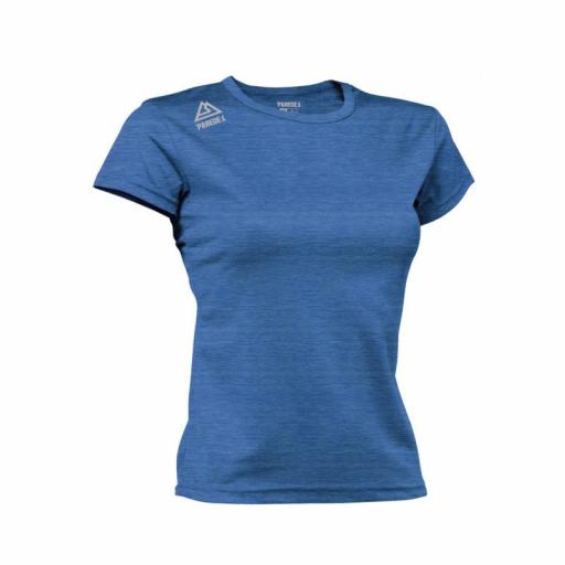 Camiseta técnica PAREDES mujer Jaspe azul [0]