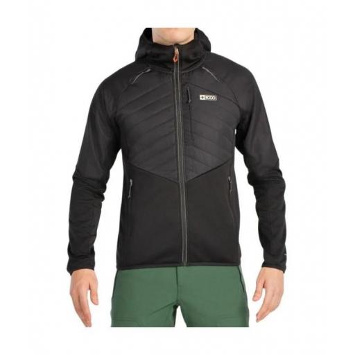Chaqueta de Montaña + 8000 Niel Hombre Negro [0]