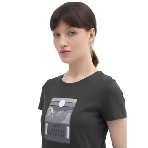 Camiseta manga corta Mujer 4F. Antracita. 4FSS23TTSHF274 [1]