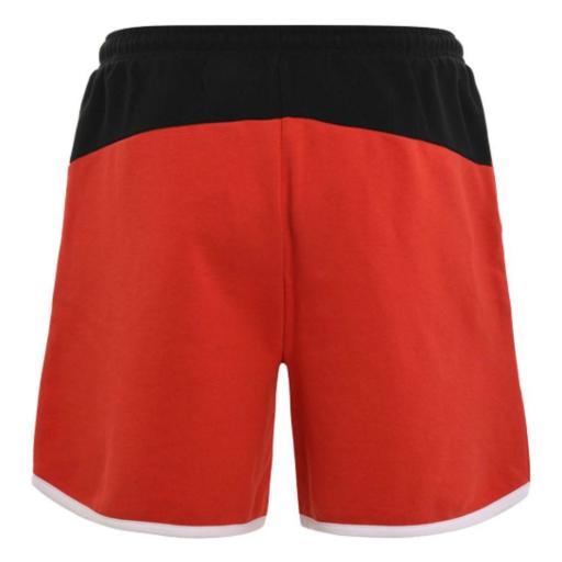 Pantalón Corto Kappa Logo ELE. 371C2IW Rojo/negro. [1]