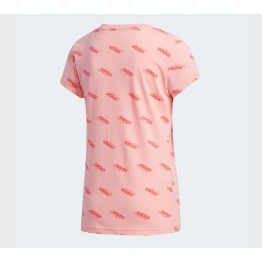 Camiseta Niña Adidas Favorites YG T. FM0749. Pink  [1]