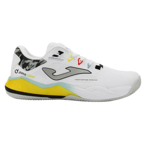Joma TSPINS 2602 OM Blanco – Zapatillas Pádel Hombre Profesionales con Doble Phylon y Suela DURABILITY