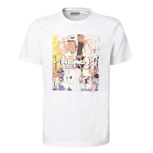 Camiseta Manga Corta Kappa Erry. White 321E5XW
