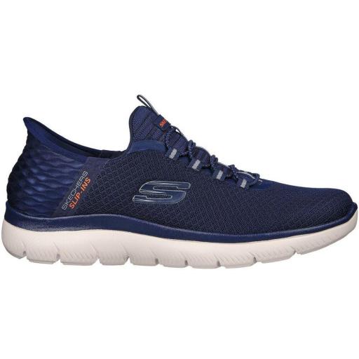 SKECHERS SUMMITS-HIGH RANGE. 232457W /NVY. Zapatillas Deportivas Hombre ANCHO ESPECIAL