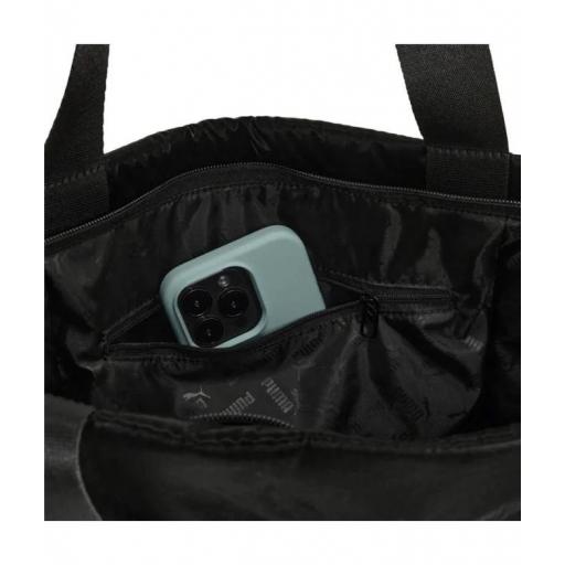 Bolso Puma Up Shopper Negro-Metallic G Mujer [2]