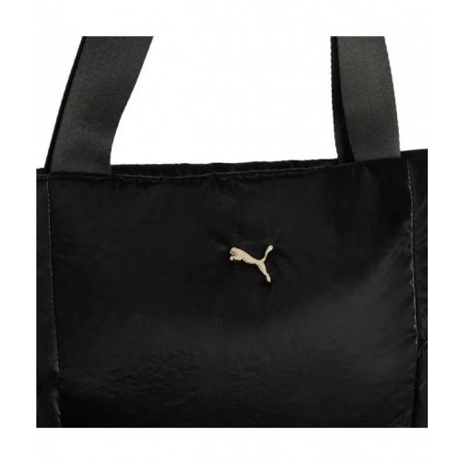 Bolso Puma Up Shopper Negro-Metallic G Mujer [3]