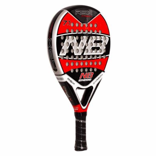 Pala Pádel Enebe RSX 7.1 Carbon V.2 – Carbono 3K con Goma EVA HR3 y Balance Medio-Alto [1]