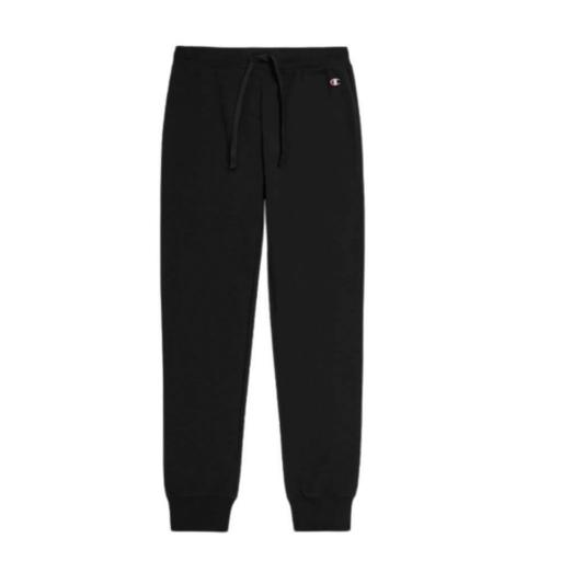 Pantalón Felpa Perchada Mujer CHAMPION puño. 116605. Negro. [3]