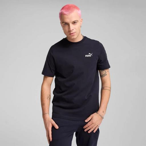 Puma Camiseta de manga corta Ess Tape 684674 color negro [2]