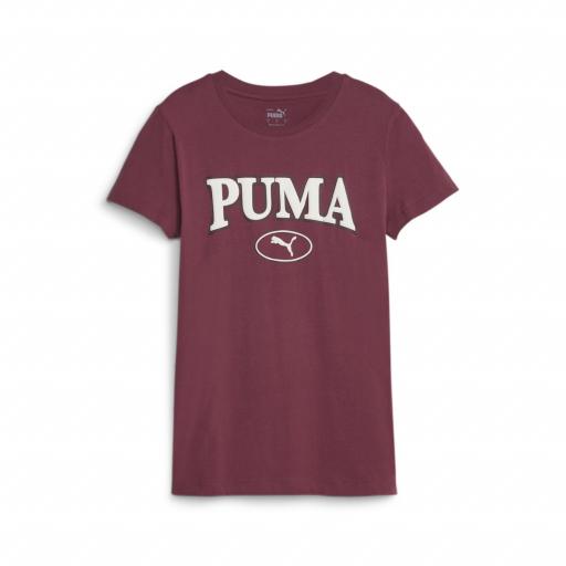 Camiseta mujer Puma Squad graphic 676811
