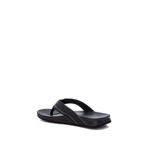 Sandalias Abiertas Chancletas Hombre Negro 171671 [2]