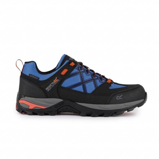 Regatta Zapatillas de senderismo Samaris III Low negro-azul RMF835 [0]