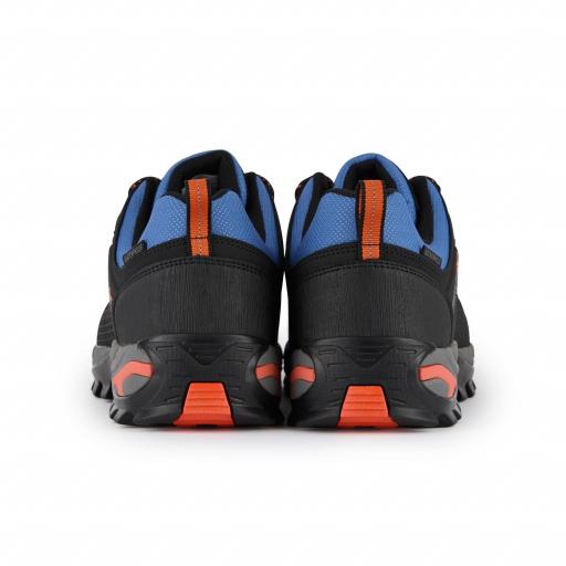 Regatta Zapatillas de senderismo Samaris III Low negro-azul RMF835 [3]