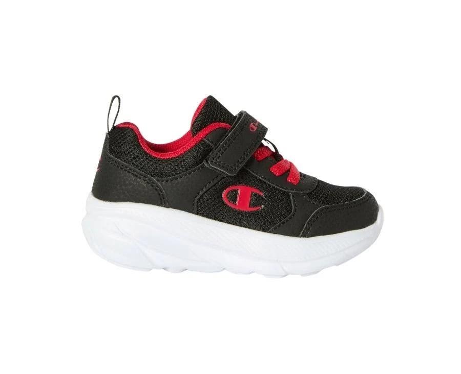 Zapatillas Deportivas Niño CHAMPION S32972 Negro-Rojo – Cómodas y Resistentes