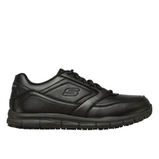 ZAPATILLAS SKECHERS Work Relaxed Fit Nampa SR. 77156EC/BLK. 