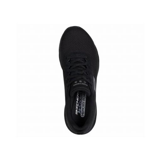 SKECHERS MUJER FLEX APPEAL 5.0 FRESH TREK WATERPROOF 150213/BBK NEGRA [3]