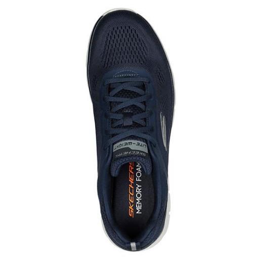 ZAPATILLAS SKECHERS TRACK BROADER HOMBRE 232698/BBK AZUL MARINO [2]