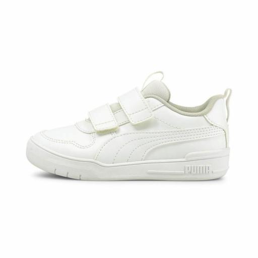 Zapatillas Deporte PUMA De Niña Y Niño 380740 MULTIFLEX SL V PS 02 white [1]