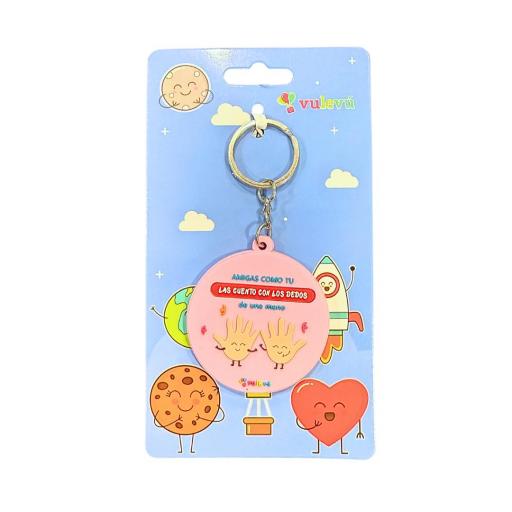 Llavero "Amigas como tú..."